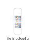Data Card - Life is colourful