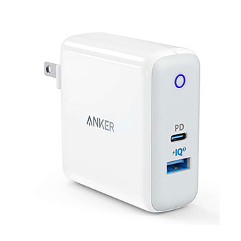 Anker Port|| PD+PIQ2.0 - White