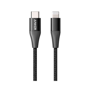 AK Line +2 USB C-Lightning - Black