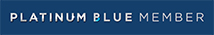 logo platinum blue member