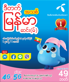 MYANMAR SIM Package 49