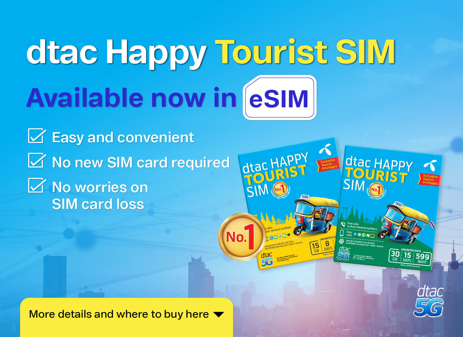 tourist sim pattaya