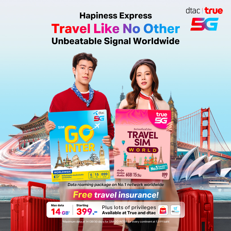 Travel International Roaming SIM Card True